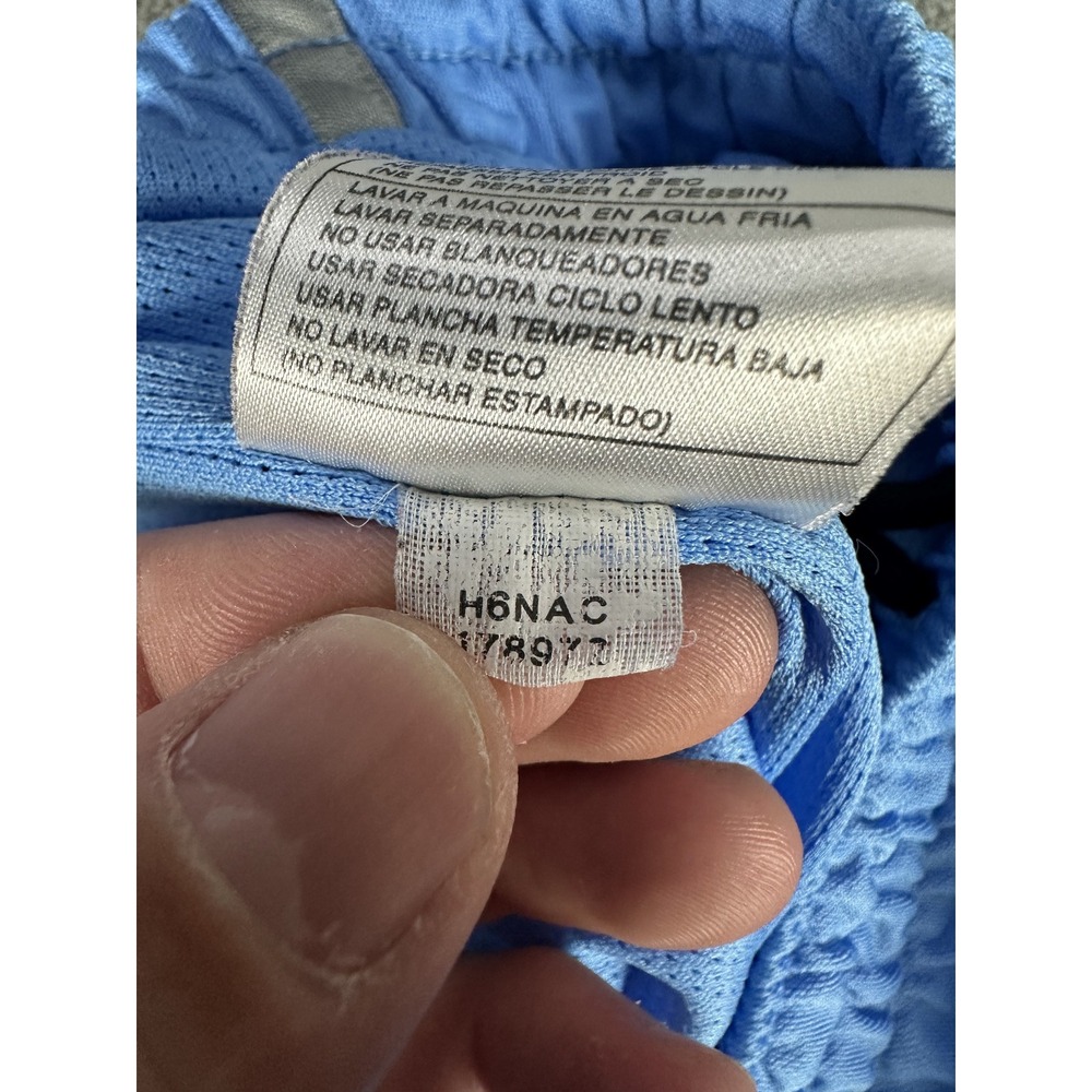 Air Jordan Shorts Mens 2XL Blue UNC Jumpman Basketball Baggy Lounge Vintage Y2K - Picture 13 of 13